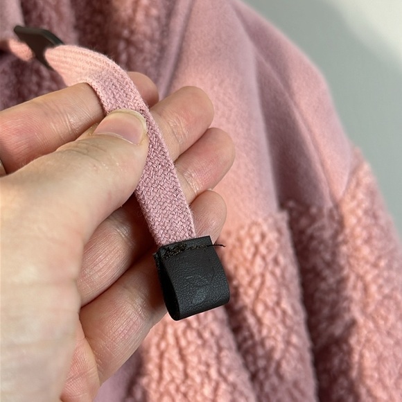 Kookaburra By Ugg Hood Cropped Sherpa Bomber Jacket Size XL - Picture 16 of 16